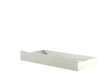 Bettschubkasten >MARGRIT< in Weiß aus Massive...