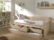 Funktionsbett >FRITZ< in Kiefer massiv Ausführung Milky Pine aus Massive Kiefer