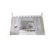 Hausbett >TIPI< in Weiß/Natur aus Massive Kiefer - 206x134,5x105,5cm (BxHxT)