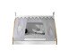 Hausbett >TIPI< in Weiß/Kiefer natur aus Massive Kiefer - 206x158,2x98cm (BxHxT)