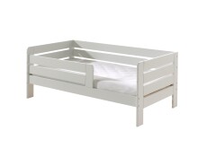 Kinderbett >TODDLER< in Weiß aus Massive...