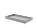 Kinderbett >TODDLER< in Grau aus Massive Kiefer - 138,5x14x73,6cm (BxHxT)