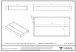 Kinderbett >TODDLER< in Grau aus Massive Kiefer - 143,6x56x70cm (BxHxT)