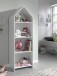 Regal >CASAMI< in Weiß aus MDF - 57,6x171,3x37cm (BxHxT)