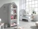 Regal >CASAMI< in Weiß aus MDF - 57,6x171,3x37cm (BxHxT)