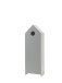 >CASAMI< in Korpus Weiß / Front Grau aus MDF - 229,5x147,6x93,6cm (BxHxT)