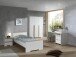 Jugendzimmer-Set >LONDON< in Weiß/Buche
