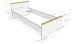 Jugendzimmer-Set >LONDON< in Weiß/Buche - 97x76,1x205cm (BxHxT)