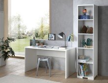 Jugendzimmer-Set >LONDON< in Weiß/Buche