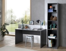 Jugendzimmer-Set >LONDON< in Anthrazit/Buche
