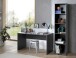Jugendzimmer-Set >LONDON< in Anthrazit/Buche