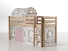 Spielbett >PINO< in Kiefer massiv natur -...