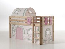 Spielbett >PINO< in Kiefer massiv natur -...