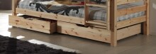 Bettschubkasten >PINO< in Kiefer natur lackiert -...