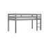 Spielbett >PINO< in Kiefer massiv grau lackiert - 210x114x106 (BxHxT)