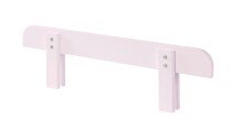 Kinderbett >KIDDY< in rosa aus Massiv Kiefer und MDF - 205,5x72,5x95cm (BxHxT)