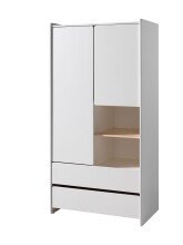 Babyzimmer-Komplettset >KIDDY< in Weiß - 129x94x68 (BxHxT)