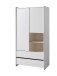 Babyzimmer-Komplettset >KIDDY< in Weiß - 129x94x68 (BxHxT)