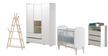Babyzimmer-Komplettset >KIDDY< in Weiß -...