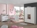 Babyzimmer-Komplettset >KIDDY< in Weiß - 129x94x68 (BxHxT)