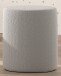 Hocker >MOON< in Grau Stoff Boucle - 41x41,5x41 (BxHxT)