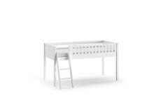 Spielbett >SCOTT< in Weiß - 207,6x114x134,7...