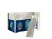 Spielbett >SCOTT< in Weiß Textilset Astro - 207,6x114x203,7 (BxHxT)