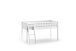 Spielbett >SCOTT< in Weiß Textilset Spring - 207,6x114x134,7 (BxHxT)
