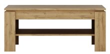 Couchtisch >Basic< in Grandson Eiche dunkel - 110x47x65 (BxHxT)