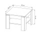 Beistelltisch >Basic< in Weiß aus Holzwerkstoff - 65x47x65cm (BxHxT)