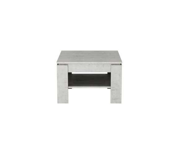 Beistelltisch >Basic< in Betonoptik aus Holzwerkstoff - 65x47x65cm (BxHxT)