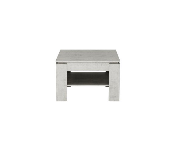 Beistelltisch >Basic< in Betonoptik aus Holzwerkstoff - 65x47x65cm (BxHxT)