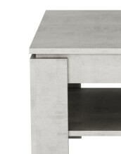 Beistelltisch >Basic< in Betonoptik aus Holzwerkstoff - 65x47x65cm (BxHxT)