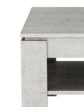 Beistelltisch >Basic< in Betonoptik aus Holzwerkstoff - 65x47x65cm (BxHxT)