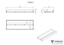 Funktionsbett >PINO< in Weiß - 209,4x80,1x100,3 (BxHxT)