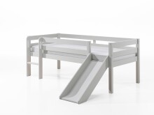 Spielbett >PINO< in Weiß aus Skandinavische...