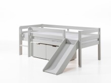 Spielbett >PINO< in Weiß - 207,6x83x175 (BxHxT)