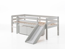 Spielbett >PINO< in Weiß - 207,6x83x175 (BxHxT)
