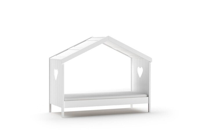Hausbett >AMORI< in Weiß - 213x171,7x98,7 (BxHxT)