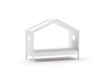 Hausbett >AMORI< in Weiß - 213x171,7x98,7...