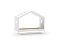 Hausbett >AMORI< in Weiß - 213x171,7x98,7 (BxHxT)