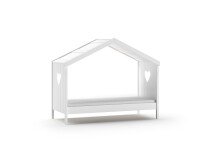 Hausbett >AMORI< in Weiß - 213x171,7x98,7...