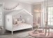 Hausbett >AMORI< in Weiß - 213x171,7x98,7 (BxHxT)