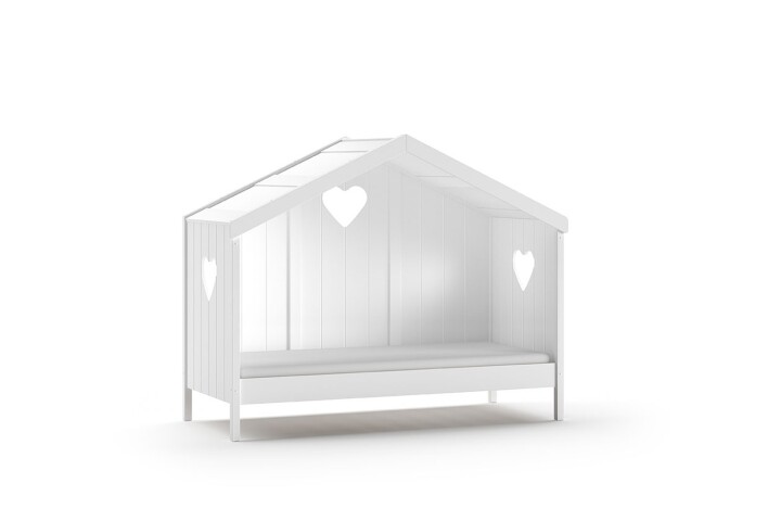 Hausbett >AMORI< in Weiß - 213x171,7x98,7 (BxHxT)