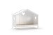 Hausbett >AMORI< in Weiß - 213x171,7x98,7 (BxHxT)
