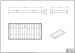 Bettschubkasten >AMORI< in Weiß - 196x19,4x93,9 (BxHxT)