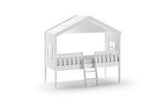 Hausbett >HAUSBETT< in Weiß - 213x201,8x119,9...