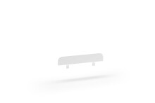 Bettschutzgitter >AMORI< in Weiß - 120x20x1,6...