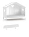 Hausbett >AMORI< in Weiß - 213x171,7x98,7 (BxHxT)