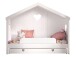 Hausbett >AMORI< in Weiß - 213x171,7x98,7 (BxHxT)
